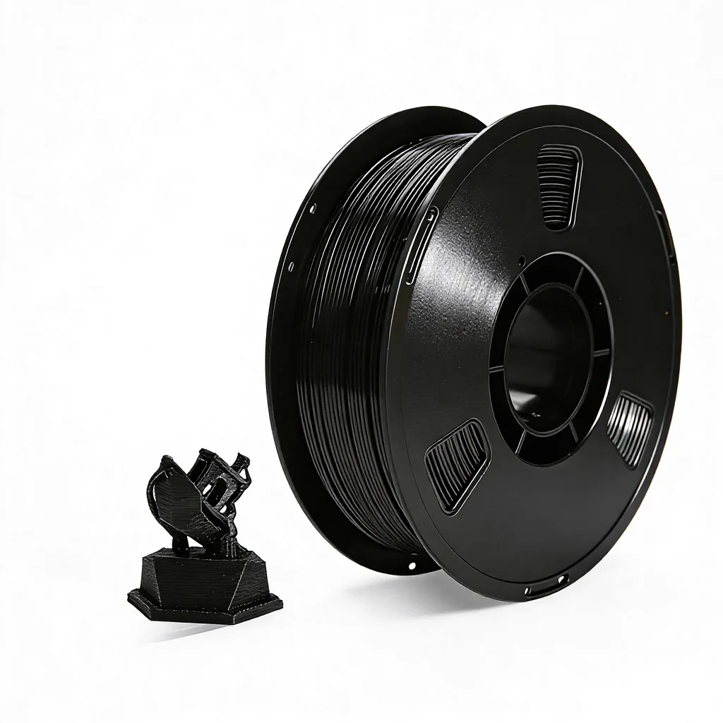 고강도 PLA-CF 필라멘트 1.75mm, 1KG, 탄소섬유 강화 PLA 3D 프린팅 재료, 무취, 낮은 수축률, FDM 3D 프린터용