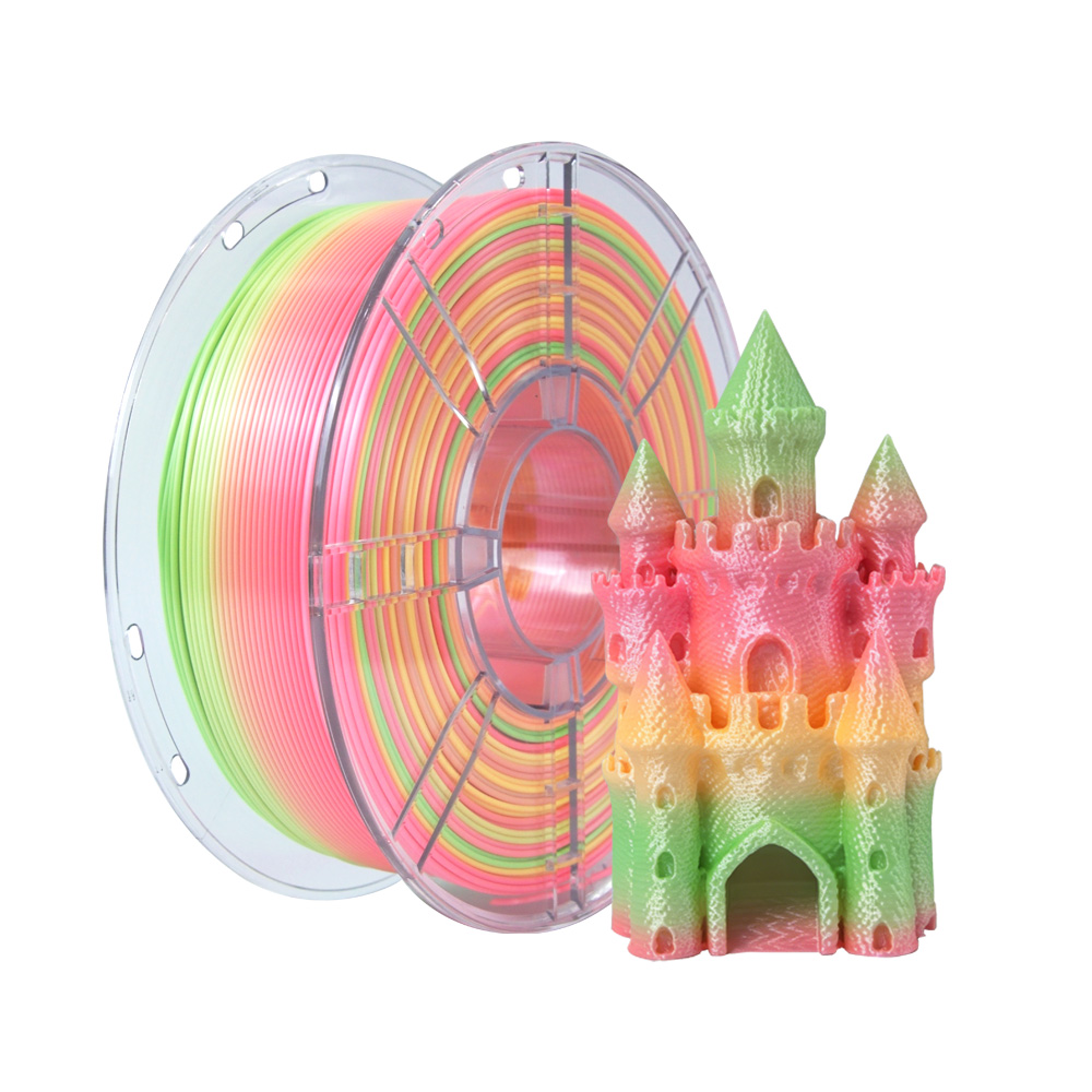 Neues mars 3dp Premium-PLA-Silk+-3D-Druckfilament für FDM, 1,75 mm ±0,02 mm, 1-kg-Spule, hohe Zähigkeit, universelles FDM-Filament