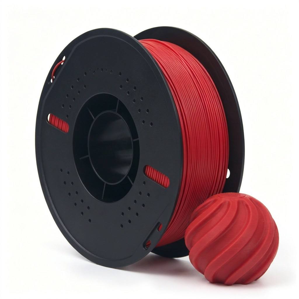 Filamento para impresora 3D de PLA+ de alta tenacidad, de 1,75 mm y 1 kg, con precisión dimensional de 0,02 mm y carrete libre de obstrucciones