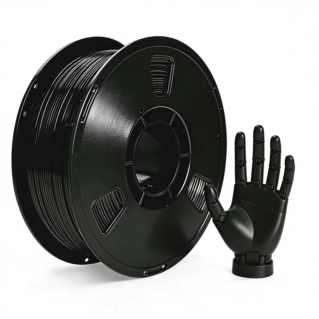 1 kg, 1,75 mm ASA-folie, zwart, weerbestendig, 3D-printerverbruiksartikelen voor functionele buitenonderdelen, staven, printtemperatuur 230–250 °C