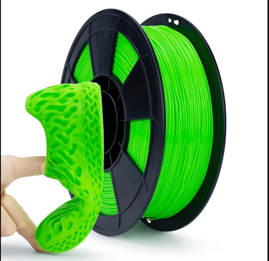 Fabrieksprijs zachte TPU 95A filament 1,75 mm 1 kg, flexibele 3D-printer-verbruiksartikelen voor schoenzolen en binnenzolen met hoge elasticiteit