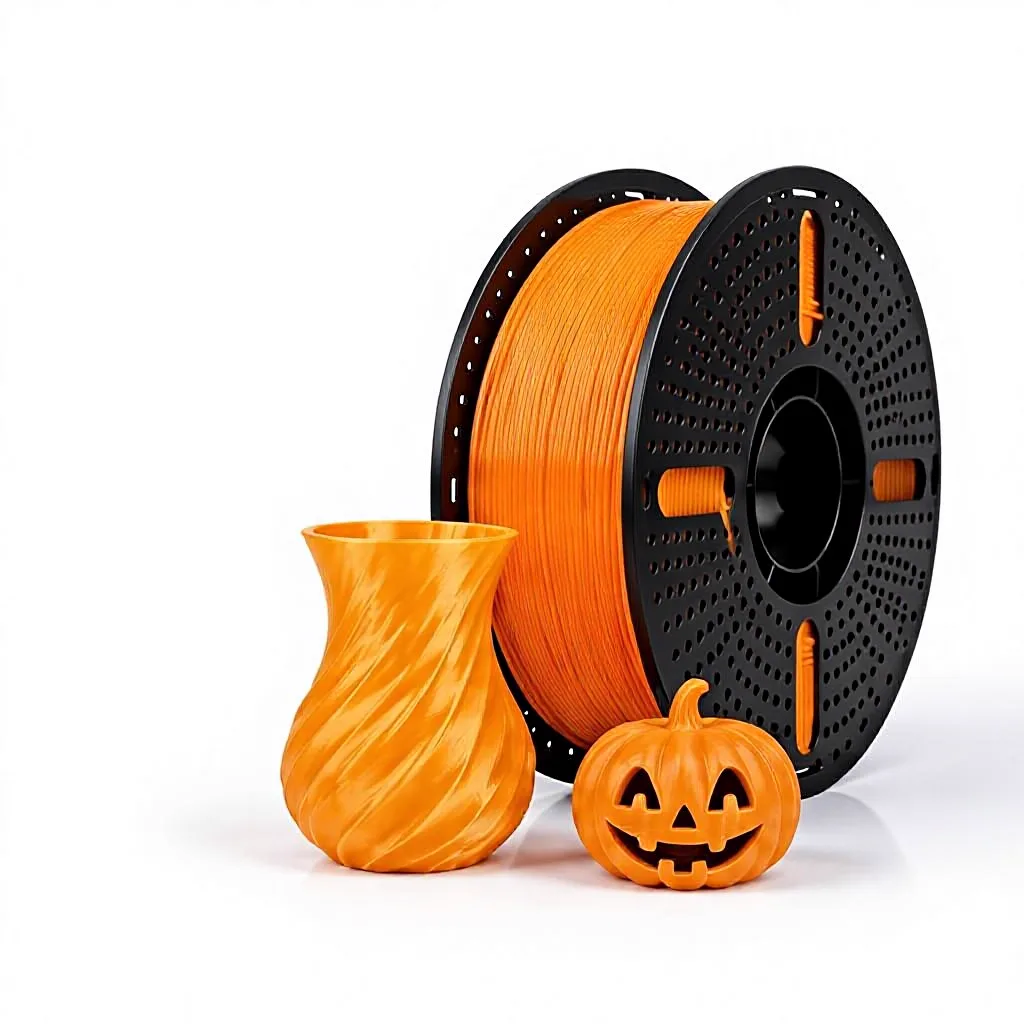 Orange PLA-3D-Druck-Filament, 1,75 mm, stabile Ausgabe, glatte Oberfläche für Modellierung und Dekoration