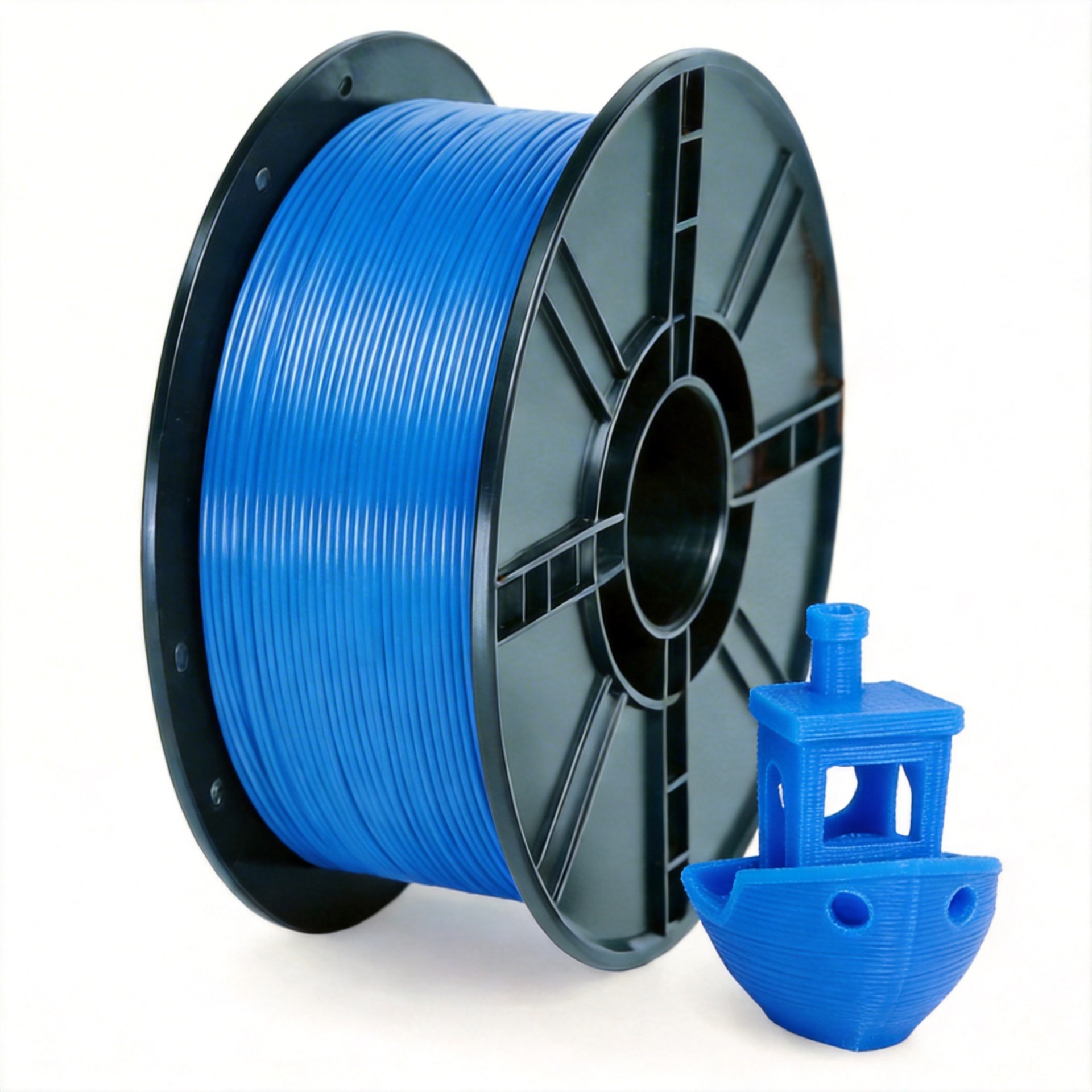 NORAY weißes PETG-3D-Filament, 1,75 mm, 1 kg, ordentliche Aufwicklung, blasenfrei, Kunststoffverbrauchsmaterial für FDM-Druck