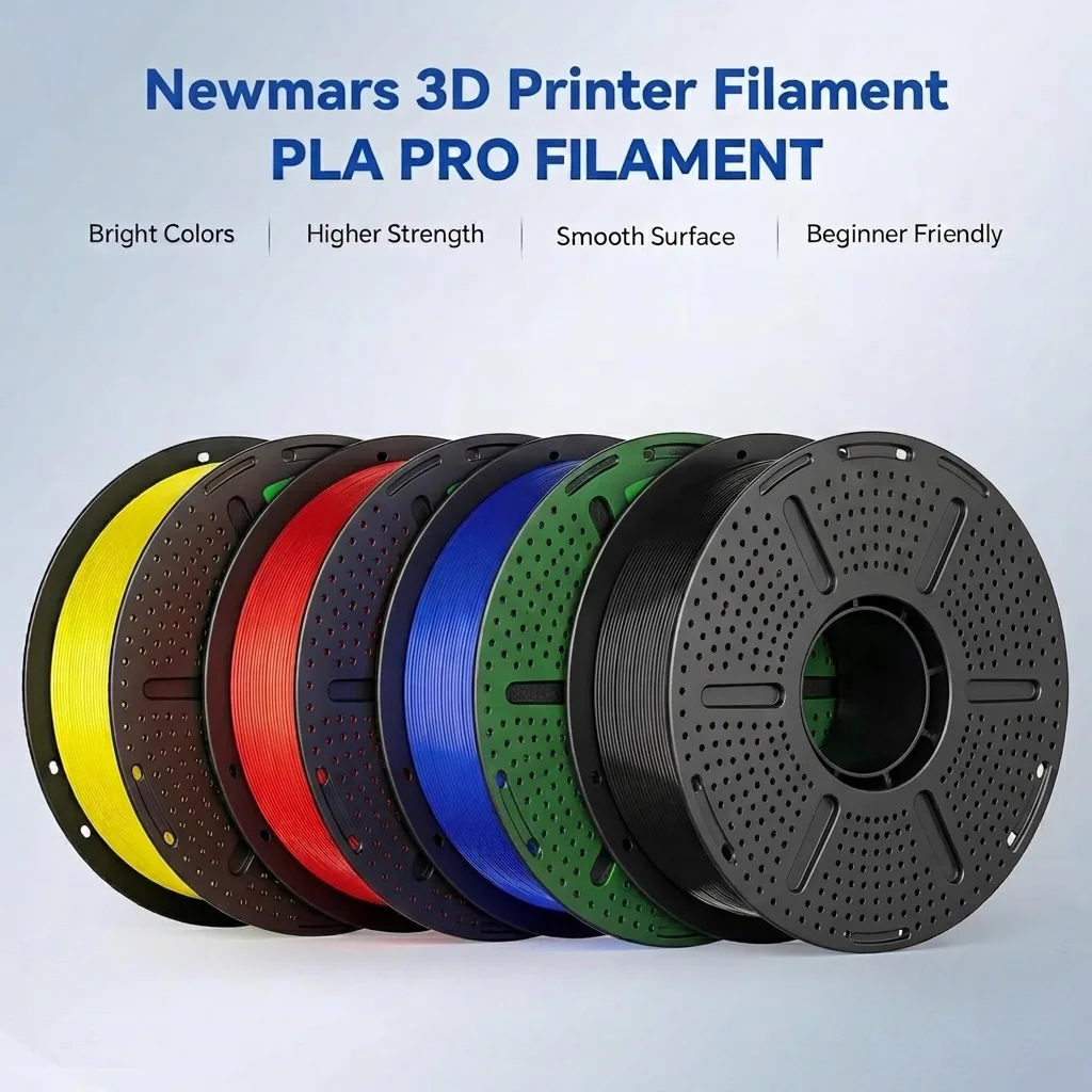 Fabrik-Großhandel: PLA-Pro-Filament 1,75 mm, 1 kg, Hochgeschwindigkeitsdruck ±0,02 mm, geringe Verzugneigung, biologisch abbaubar, 3D-Druckfilament