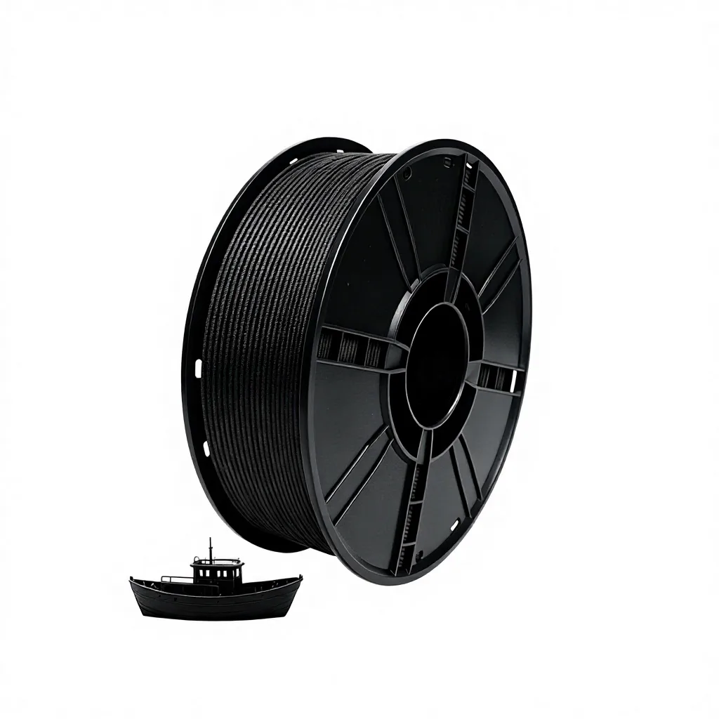 Filament PLA z włóknem węglowym, średnica 1,75 mm, materiał inżynierski premium, wysoka sztywność, niskie kurczenie się, odporność na odkształcenia przy druku 3D techniką FDM